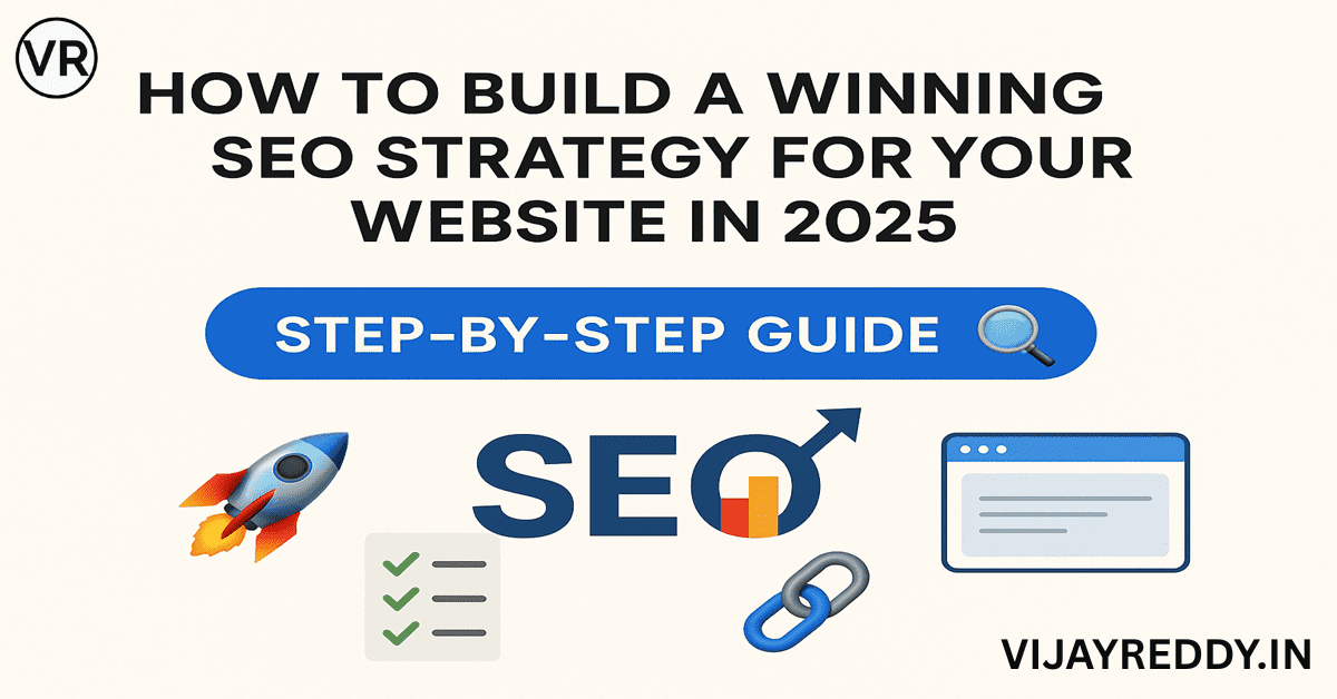 Read more about the article How to Build a Winning SEO Strategy for Your Website in 2025