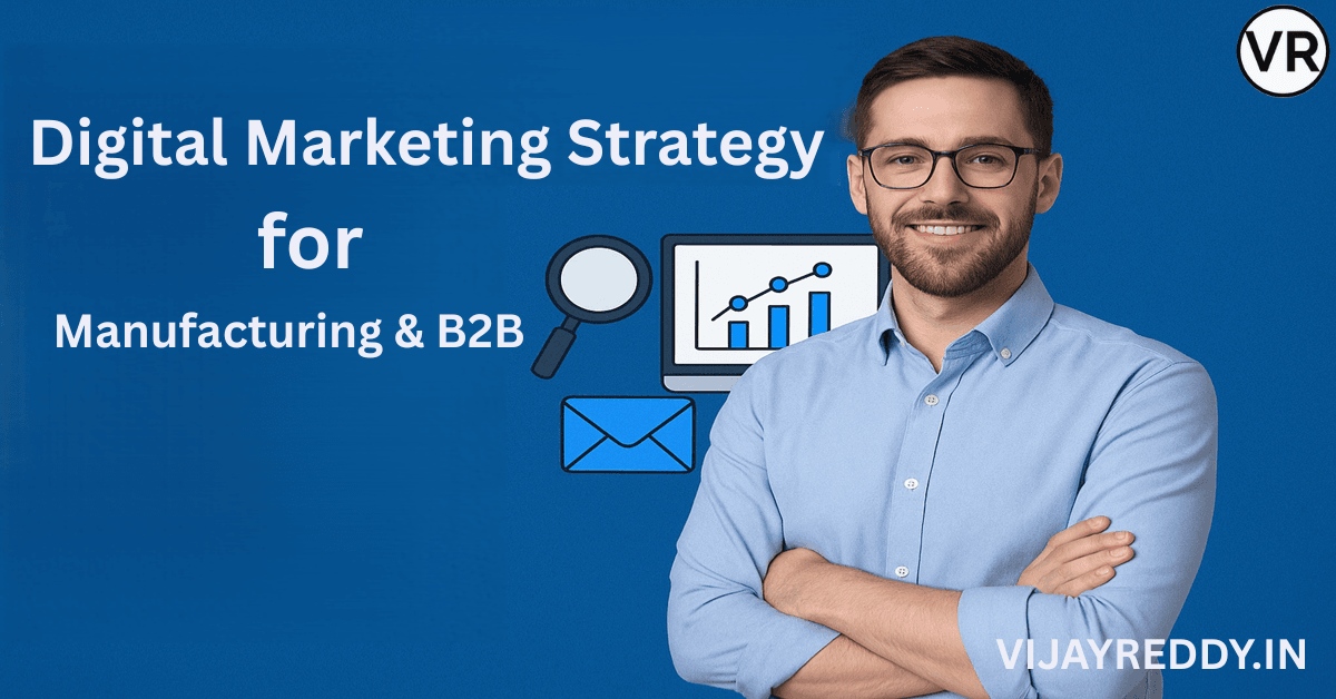 Read more about the article Digital Marketing Strategy for Manufacturing or B2B Companies