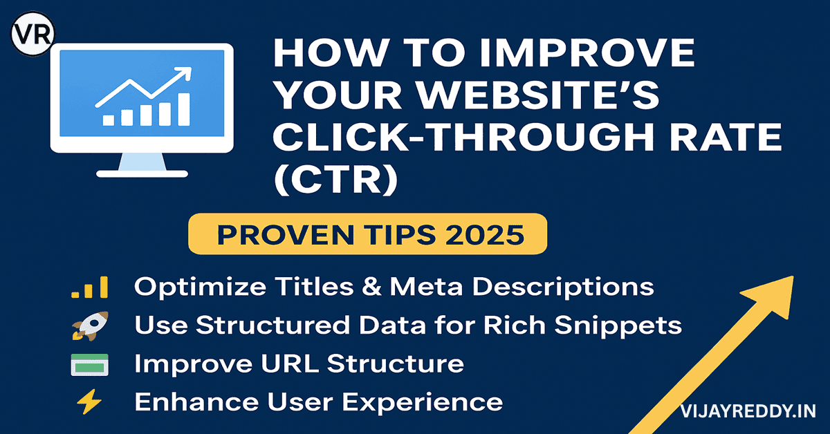 Read more about the article How to Improve Your Website’s Click-Through Rate (CTR)
